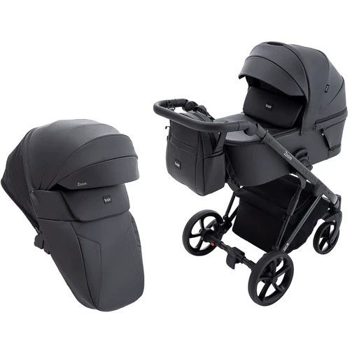 Універсальна коляска 2 в 1 Bair Zoom ECO ZE-12 чорний (680778)