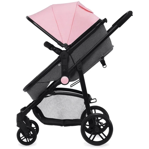 Универсальная коляска 3 в 1 Kinderkraft Juli Pink (KKWJULIPNK3000): Материал колес EVA