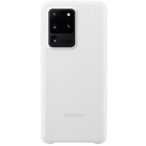 

Samsung Silicone Cover White (EF-PG988TWEGRU) for Samsung G988 Galaxy S20 Ultra