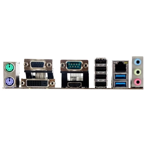 BIOSTAR H410MHG: Роз'єми на платі USB 3.2 Gen 1, USB 2.0, СОМ, SATA 3.0, M.2, PCI Express x1