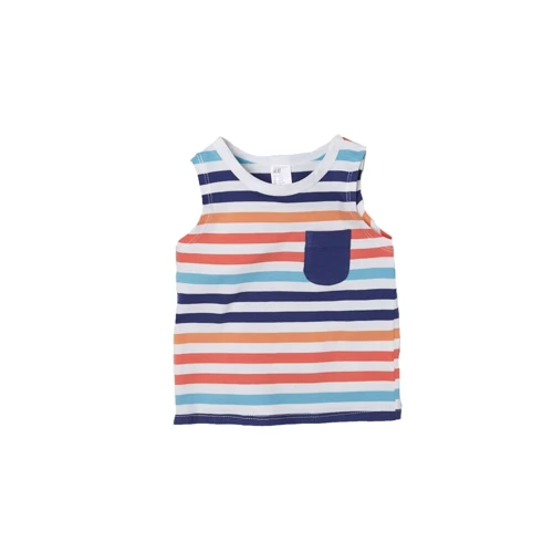 Майка H&M 6332688 92 см разноцветная