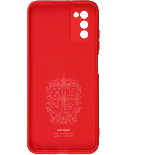 Чехол для телефонов ArmorStandart ICON Case Camera cover Red for Samsung A037 Galaxy A03s (ARM64528): Цвет красный