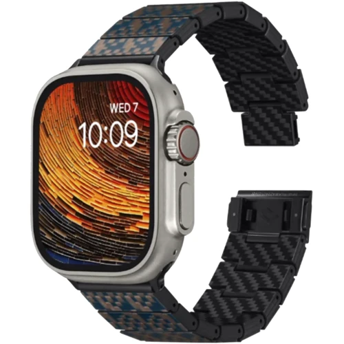Аксессуар для Watch Pitaka Chroma Carbon Band Dreamland Stairs (AWB2302) for Apple Watch 42/44/45/49mm: Совместимость Apple Watch 49mm, Apple Watch 45mm, Apple Watch 44mm, Apple Watch 42mm