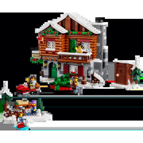 Блоковий конструктор LEGO Icons Альпійський будиночок (10325): Кількість деталей, шт. 1517