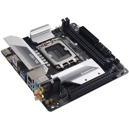BIOSTAR B660T-SILVER: Оперативная память 2xDDR4 5000+ МГц, до 64 ГБ