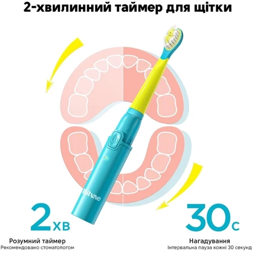 Зубная щетка Bitvae Daily 2001: Технология чистки ультразвуковая