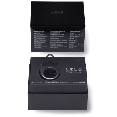 Эрекционное кольцо с вибрацией Lelo TOR 2, черное