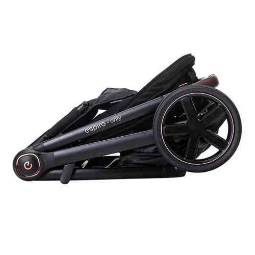 Универсальная Коляска 2 в 1 Espiro Only 2022 210 Stylish Black Gel (5906724205668) фото 7