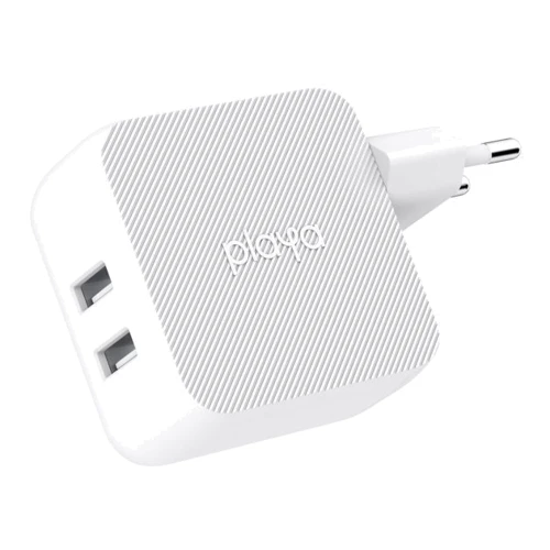 Зарядное устройство Playa by Belkin Wall Charger Home 2xUSB 12W 2.4A White