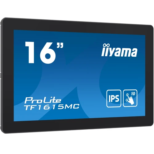 Монитор Iiyama ProLite 16" TF1615MC-B1: Разрешение Full HD (1920x1080)
