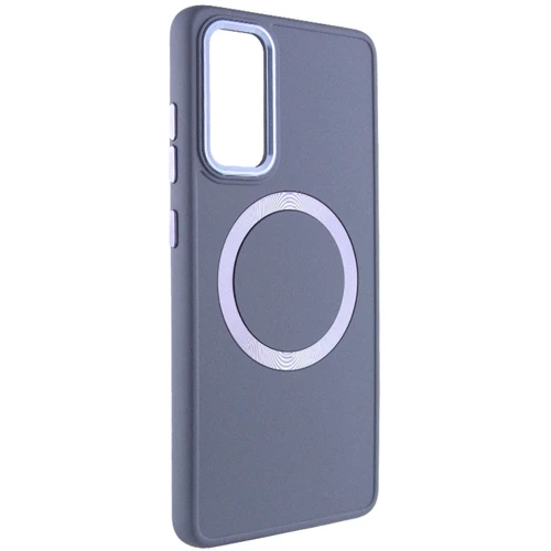 Чехол для телефонов TPU Case Bonbon Metal Style with MagSafe Lavender for Samsung A346 Galaxy A34 5G