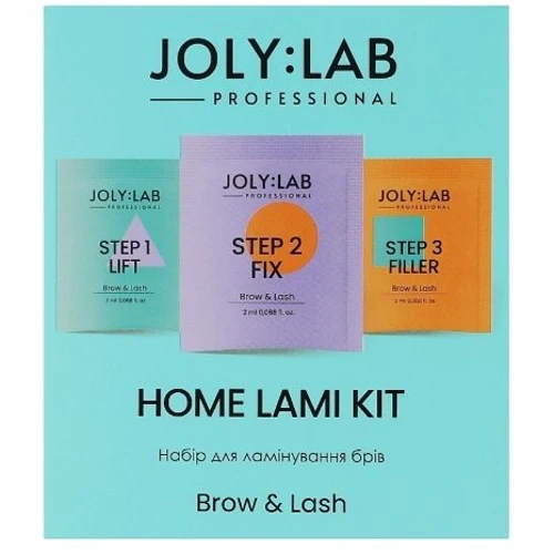 JolyLab Home Lami Kit Набор для ламинирования бровей