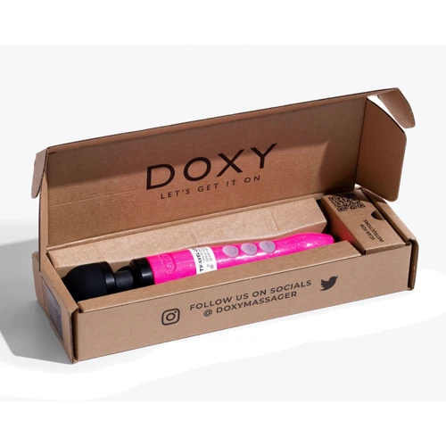 Вибромассажер DOXY Die Cast 3R Hot Pink, очень мощный, перезаряжаемый, металлический корпус
