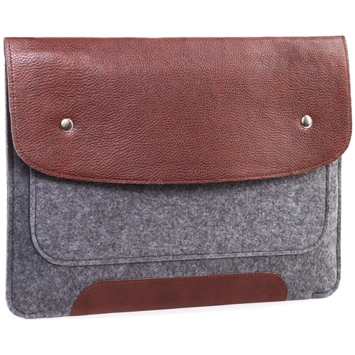Gmakin Cover Envelope Brown/Grey (GM02-15) for MacBook Pro 15/Pro 16