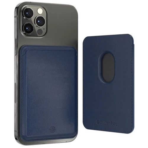 Чехол для iPhone Switcheasy MagWallet Navy Blue (GS-103-168-229-142) for iPhone 12/13 Series