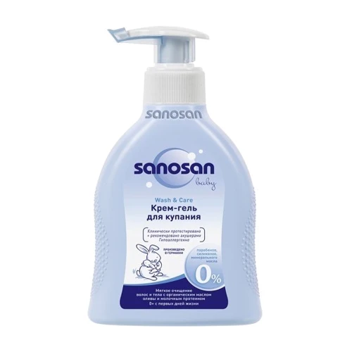 Sanosan Baby Детский крем-гель для купания 200 ml
