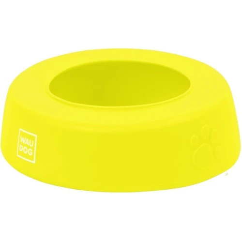 Миска-непроливайка WAUDOG Silicone 1 л желтый (50798): Материал Силикон