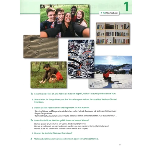 Aspekte neu B2: Lehr-und Arbeitsbuch mit Audio-CD Teil 1: Обкладинка Мягкая