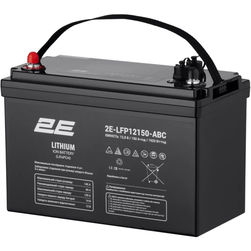 Аккумуляторная батарея 2E LFP12, 12В, 150А 4S UA