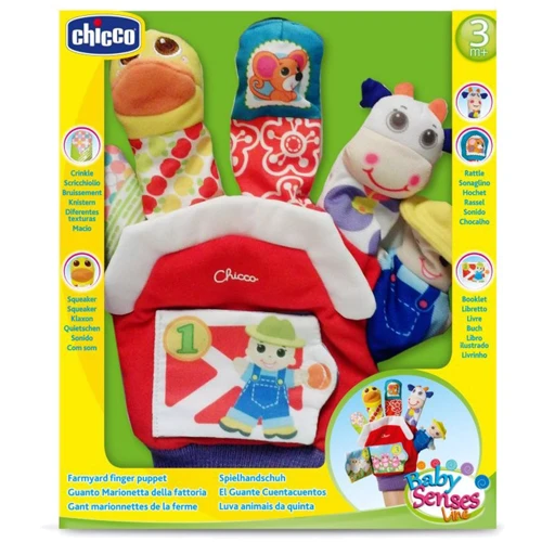 Іграшкова рукавичка Chicco "Ферма" (07651.00)