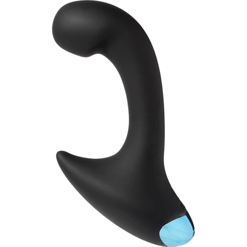 Doc Johnson OptiMale Vibrating P-Curve with Wireless Remote - массажер простаты