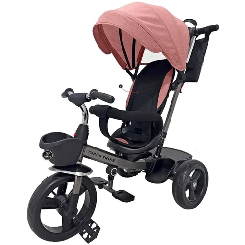 Велосипед детский трехколесный TurboTrike черно-персиковый (MT 1001-7)