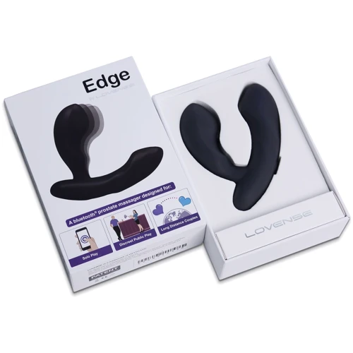 Смарт массажер простаты Lovense Edge (черный)