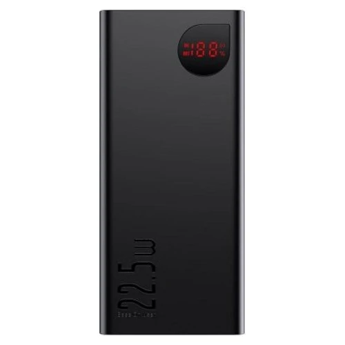 Внешний аккумулятор Baseus Power Bank 20000mAh Adaman Metal Digital Display 22.5W QC3.0 PD3.0 Black (PPAD070101/PPAD000101)