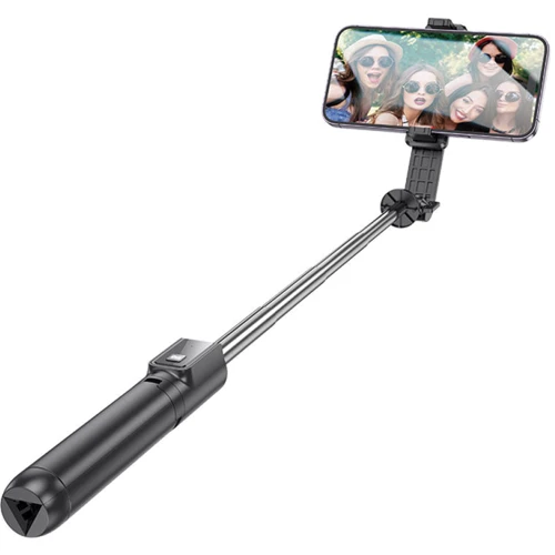Borofone Tripod Selfie Stick BY11 Happy Black: Цвет черный