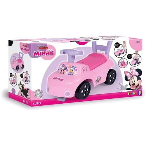 Машинка-каталка 2 в 1 Smoby Minnie Mouse Розовый (720532): Производитель Smoby