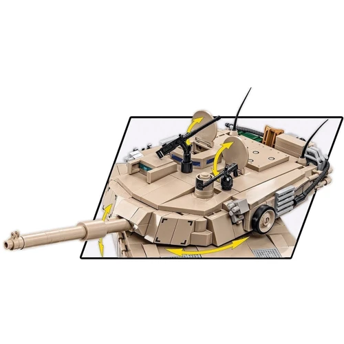 Конструктор COBI Танк M1A2 Абрамс, 975 деталей фото 5