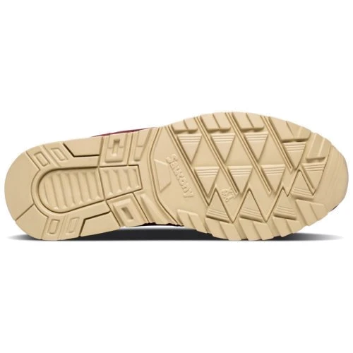 Кроссовки Saucony Shadow 5000 (70414-2s) 39.5 (7.5) бордовые натуральная замша всесезон: Материал подкладки Текстиль