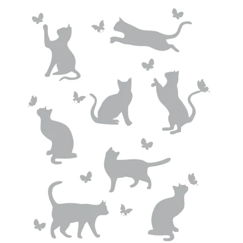 Плед LightHouse Meow 140x200 см светло-серый (547071): Материал хлопок