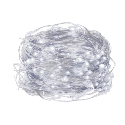 Гирлянда на батарейках Springos 0.9 м 10 LED CL0002 Cold White фото 5
