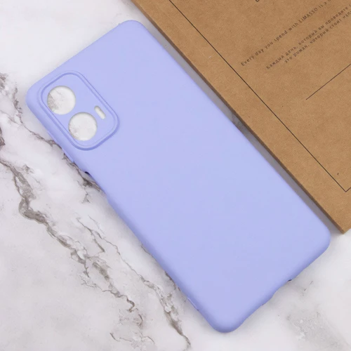 Чехол для телефонов Lakshmi Case Silicone Cover Full Camera Dasheen for Motorola Moto G24: Материал силикон