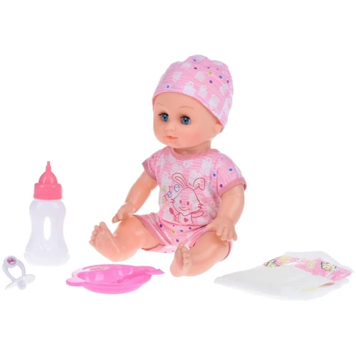 Пупс Same Toy с аксессуарами и звуком 38 см (8015E4Ut): Производитель Same Toy