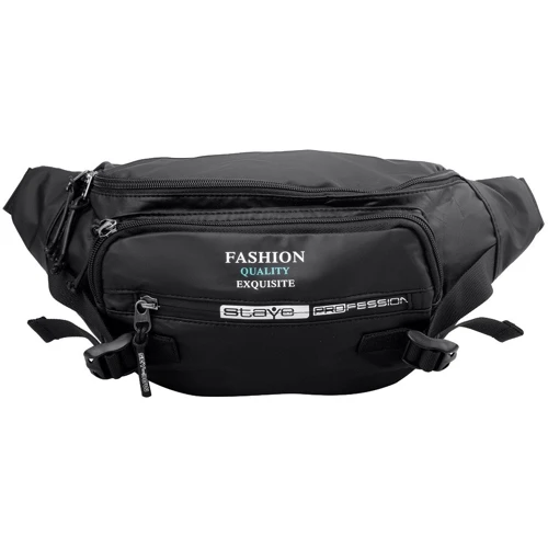 Чоловіча сумка поясна Skybow чорна (VT-10711-black): Фактура матова