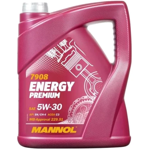 Моторное масло Mannol Energy Premium 5W-30 5л (MN7908-5)