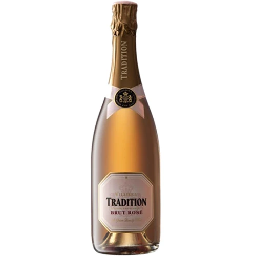 Игристое вино Villiera Tradition Brut Rose розовое брют 0.75 л (WHS6001551000109)
