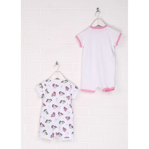 Пижама H&M 2200822 74 см разноцветная 2 шт.: Пол Девочка