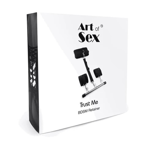 Фиксатор для рук и шеи Art of Sex - Trust me (черный)