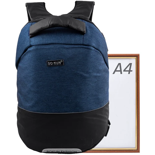 Мужской рюкзак Valiria Fashion синий (3DETBL-FA-16-6): Застежка Молния