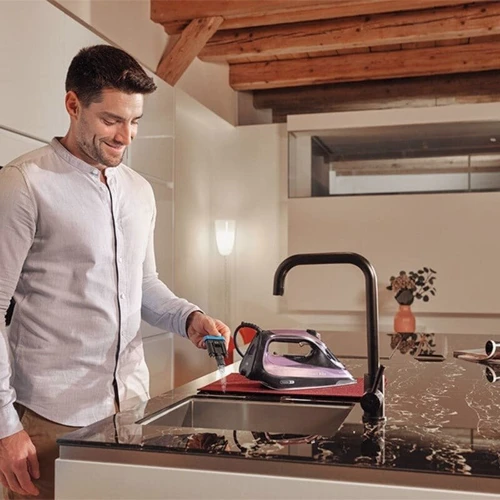 Утюг Braun TexStyle 9 SI9661VI: Подключение проводное