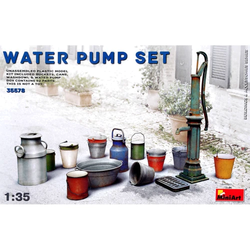 Набор Miniart Ведра и бидоны с водяной помпой (MA35578): Производитель MiniArt