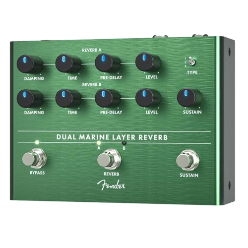 Педаль гитарных эффектов FENDER PEDAL DUAL MARINE LAYER REVERB (234563000): Назначение Для электрогитары