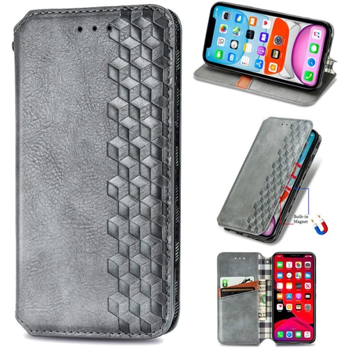 Чехол для телефонов Mobile Case Getman Cubic Grey for Samsung M336 Galaxy M33 5G: Материал искусcтвенная кожа и термополиуретан