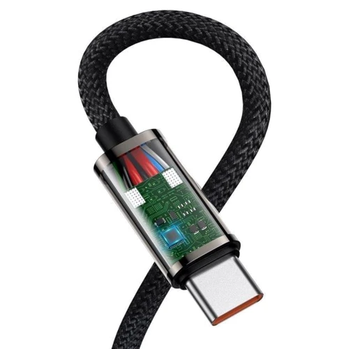 Кабель Baseus Cable USB-C to USB-C Legend Elbow 100W 1m Black (CATCS-01): Довжина 1 м
