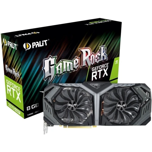 Видеокарта Palit GeForce RTX 2070 SUPER GameRock 8GB (NE6207S020P2-1040G)
