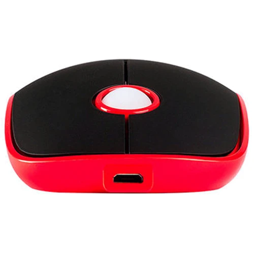 Мышь Modecom MC-WRM113 Black Red (M-MC-WRM113-150): Эргономика симметричная для левшей