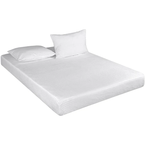 Простынь на резинке Good-Dream сатин-страйп White 80х180 (GDSSWSHEETF080180)